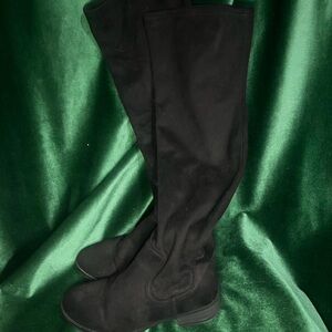 Women's Black Over-the-Knee Boots